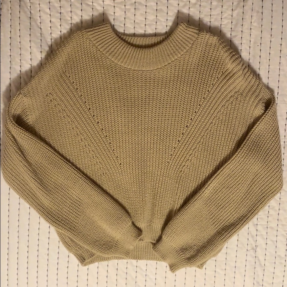 Tan Chunky Sweater